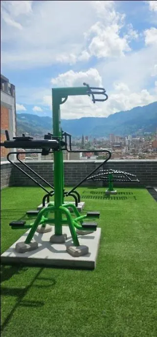 Lägenhet Encantador Loft Urbano En El Corazon De Medellín
